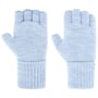 Rękawiczki Alova Soft Fingerless by Seeberger jasnoniebieski