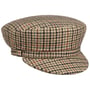 Czapka Żeglarska Houndstooth Check by Lierys beżowy