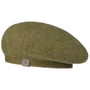 Beret z Dzianiny Uni Mohair by Lierys zielony