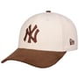 Czapka Sztruksowa 9Forty Twotone NY by New Era brązowy