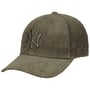 Czapka Sztruksowa 9Forty MLB Yankees by New Era oliwkowy