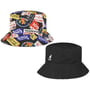 Kapelusz Dwustronny Adman Bucket by Kangol czarny