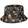 Kapelusz na Deszcz Flower Pattern Bucket by McBURN czarny