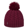 Czapka z Pomponem Cosy Cosy by McBURN ciemnoczerwony