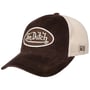 Czapka Trucker Twotone Cord by Von Dutch brązowy