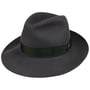 Kapelusz Fedora z Duzym Rondem by Borsalino szary