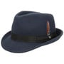 Kapelusz Filcowy Lucille Trilby by Stetson niebieski